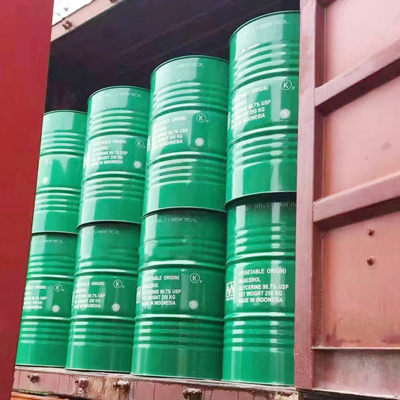 Hydratant polyol de qualité industrielle supérieure, 99,7 % de glycérine, pour produits de soins personnels