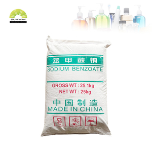 SUNWAY Benzoate de sodium en poudre blanche de conservateur de qualité alimentaire E211 99 %