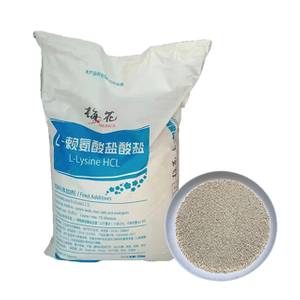 Offre spéciale 98,5% 70% lysine hcl sulfate meihua chlorhydrate poudre de L-lysine de qualité alimentaire