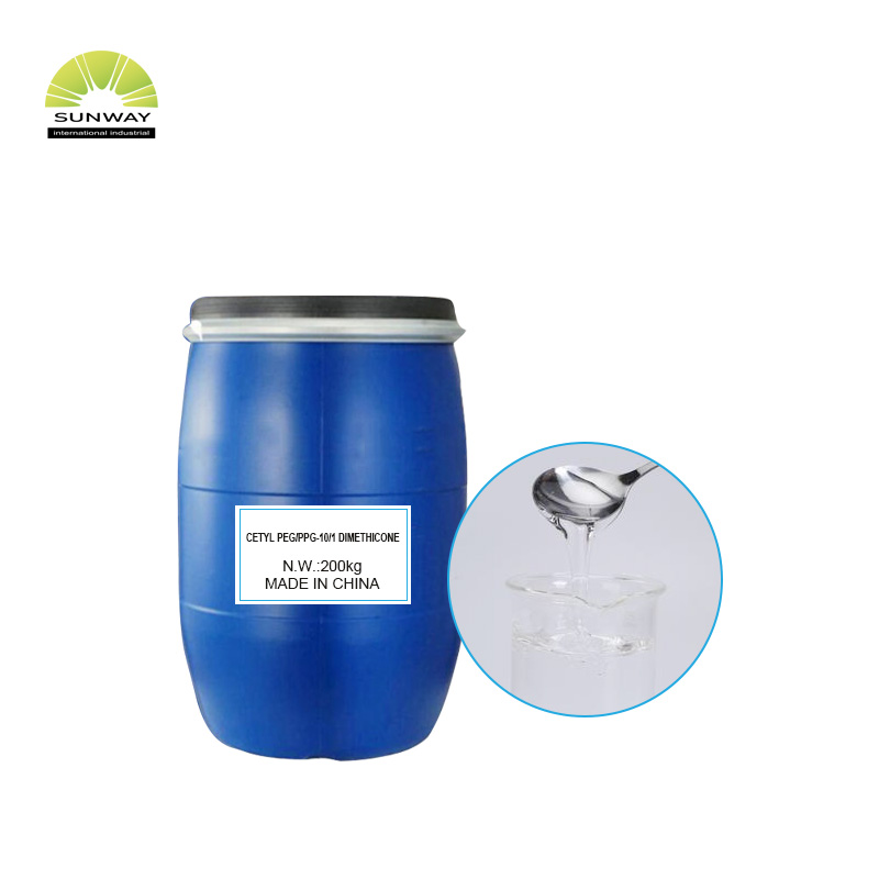 Matières premières chimiques quotidiennes Émulsifiant Cetyl Peg/PPG-10/1 Diméthicone pour détergent