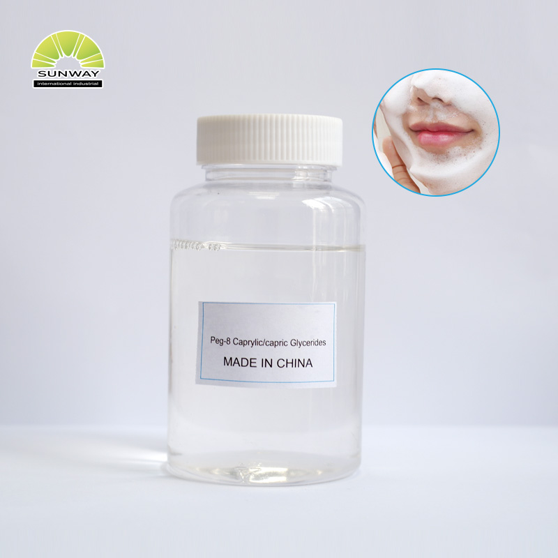 Matières premières chimiques quotidiennes pour l'approvisionnement des usines : glycérides capryliques/capriques PEG-8