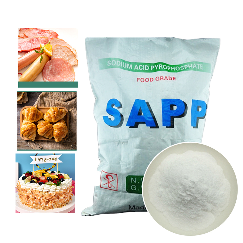 Haute qualité matière première de qualité alimentaire additif alimentaire 28 40 sapp en vrac pyrophosphate acide de sodium poudre blanche prix usp pour la cuisson