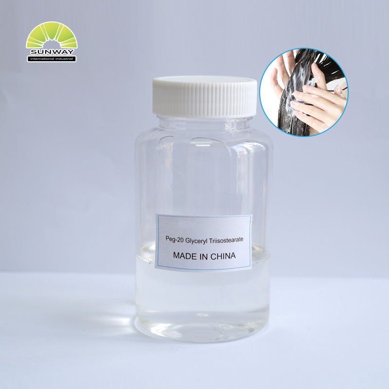 Matières premières cosmétiques Émulsifiant Triisostéarate de glycéryle PEG-20 CAS 86846-21-1