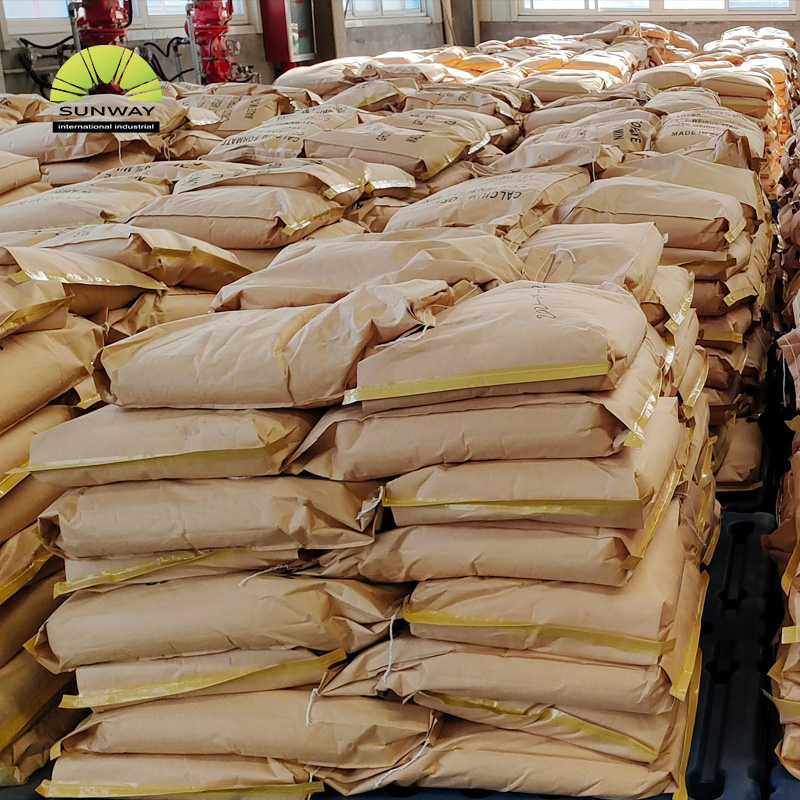 Formiate de calcium de qualité industrielle, poudre cristalline de formiate de calcium blanc, nano-formiate de calcium au meilleur prix