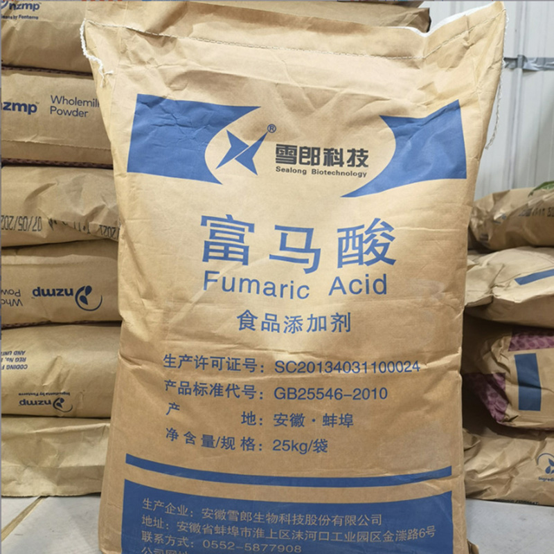 SUNWAY Poudre cristalline blanche à 98,5 % CAS 110-17-8 Acide fumarique 