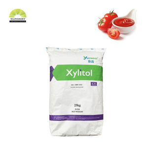 SUNWAY Le fabricant d'additifs alimentaires fournit des édulcorants naturels en poudre de haute pureté Xylitol CAS 87-99-0