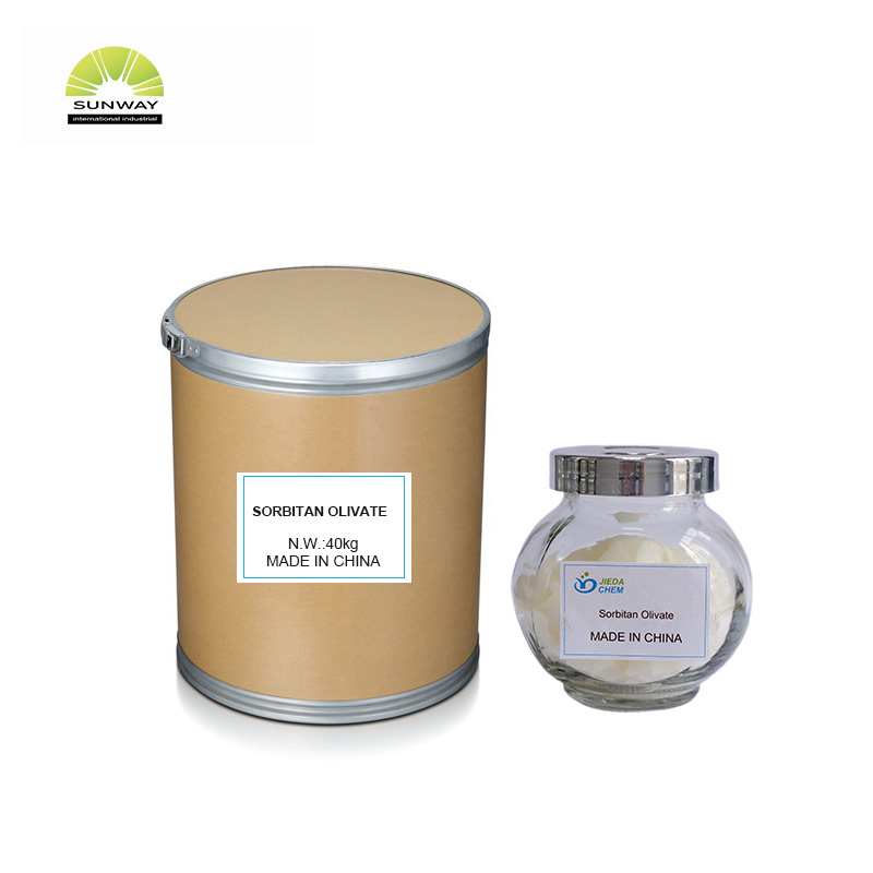 Émulsifiants en flocons d'olivate de sorbitane/glucoside de cétéaryle pour lessive
