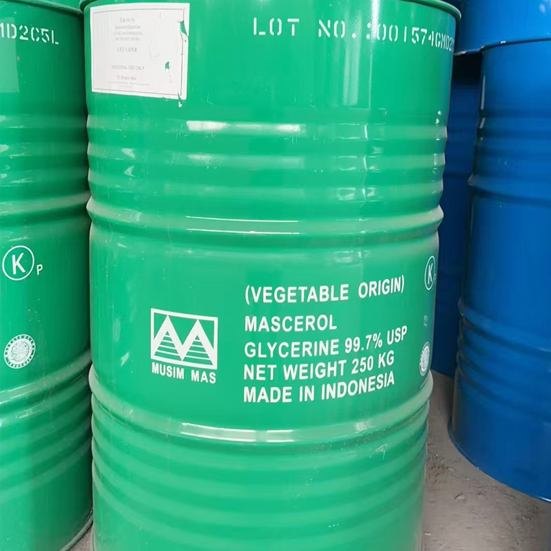 Hydratant polyol de qualité industrielle supérieure, 99,7 % de glycérine, pour produits de soins personnels