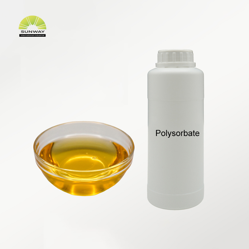 Produits chimiques de qualité supérieure à bon prix pour usage quotidien : matières premières, émulsifiant, polysorbate liquide 20/60/80