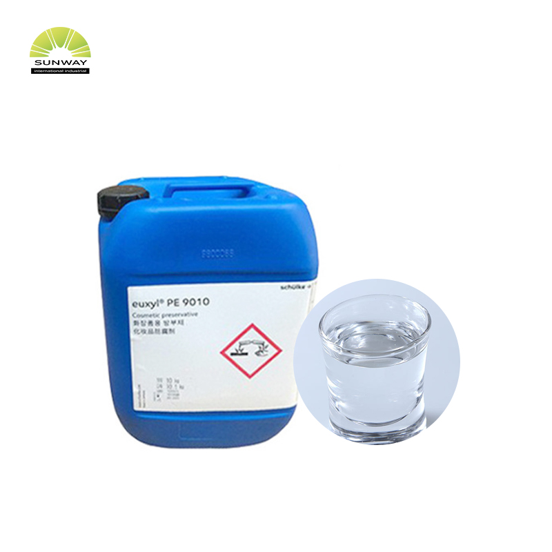 Conservateur de qualité cosmétique 25 kg/fût Phénoxyéthanol liquide et éthylhexylglycérine PE9010