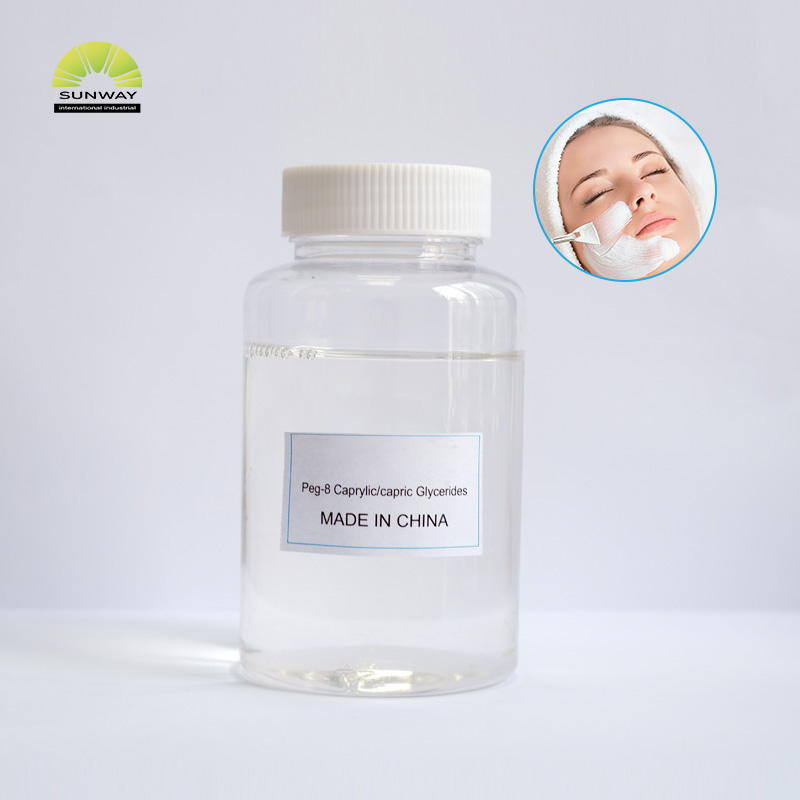 Matières premières chimiques quotidiennes pour l'approvisionnement des usines : glycérides capryliques/capriques PEG-8