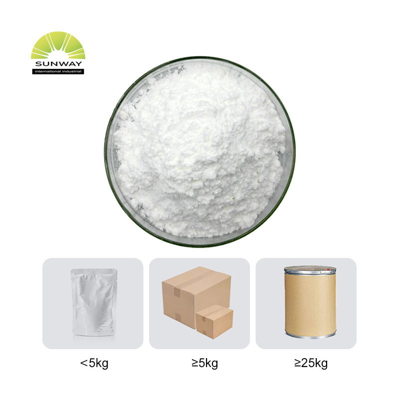 SUNWAY Extrait de saumon d'approvisionnement d'usine 98% poudre lyophilisée PDRN de qualité cosmétique PDRN pour la peau