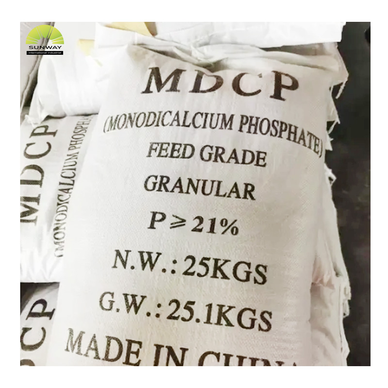 SUNWAY Supplément de minéraux en vrac à bon prix MDCP 21 % de phosphate dicalcique mono