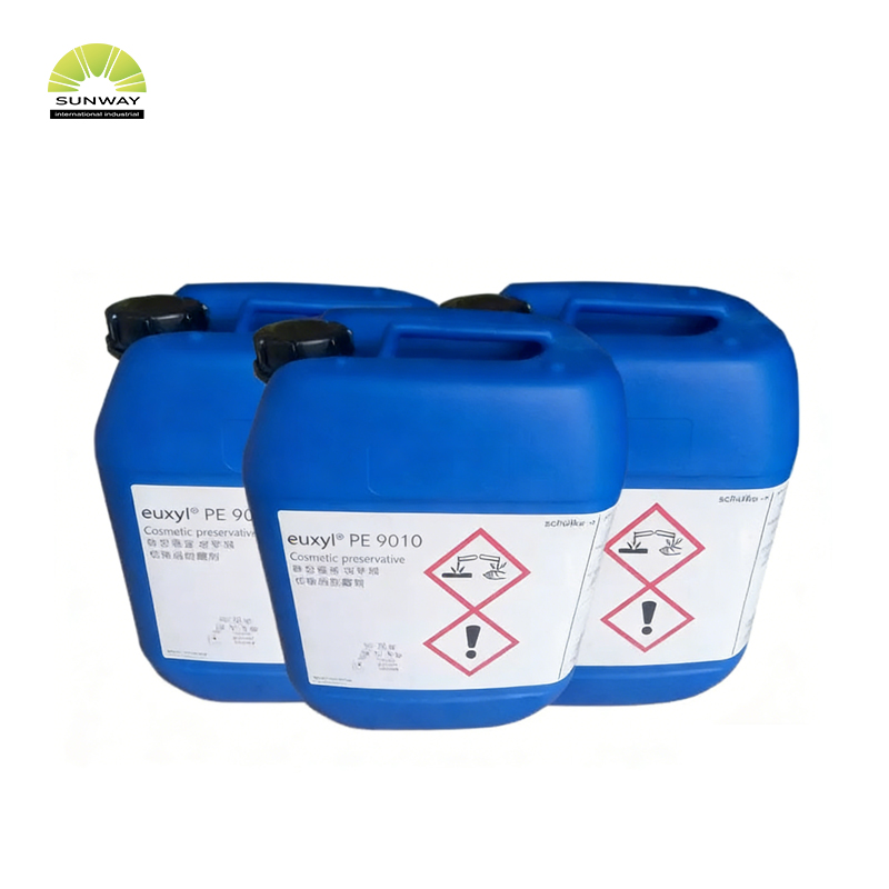 Conservateur de qualité cosmétique 25 kg/fût Phénoxyéthanol liquide et éthylhexylglycérine PE9010