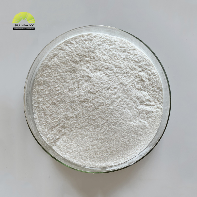 SUNWAY Poudre d'alginate de sodium de haute qualité, bon prix, qualité alimentaire (C6H7O8Na) n CAS 9005-38-3