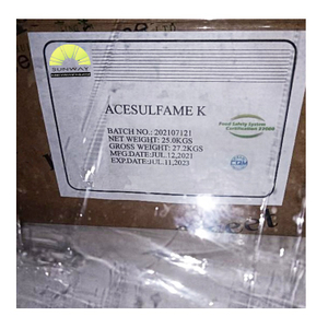 Prix ​​d'usine des édulcorants additifs alimentaires en vrac acésulfame K /sucre AK/acésulfame potassium