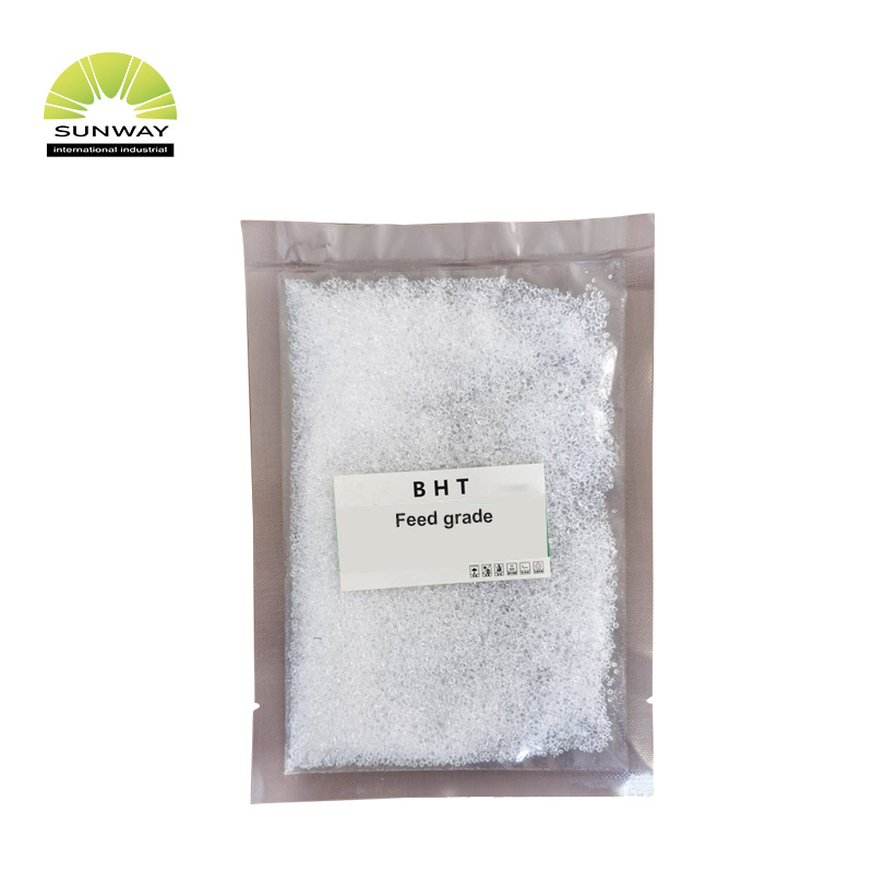 SUNWAY Fournir une poudre d'hydroxytoluène butylé de pureté 99 % BHT CAS 128-37-0