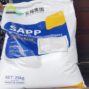 SUNWAY Additifs alimentaires SAPP 95%, acide de sodium, pyrophosphate, poudre SAPP, sac de 25kg, offre spéciale