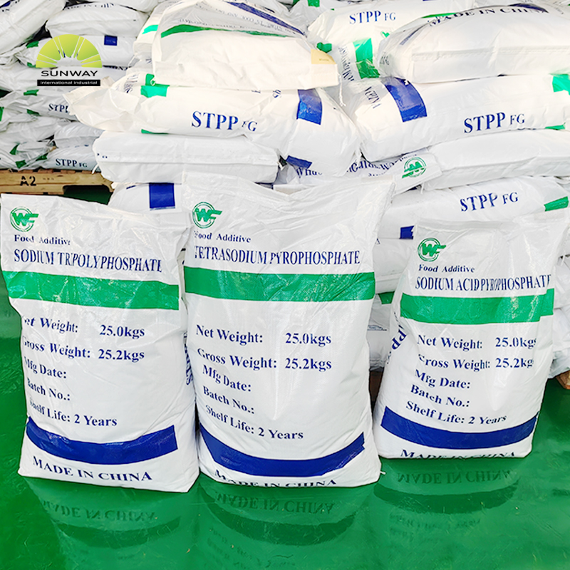 SUNWAY Tripolyphosphate de sodium STPP de qualité alimentaire 95 % prix d'usine E451