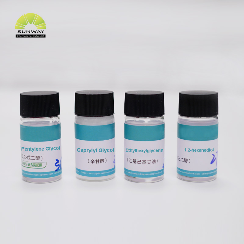 Matières premières pour détergents, conservateurs en promotion : 1,2-hexanediol liquide à 99 %, CAS 6920-22-5