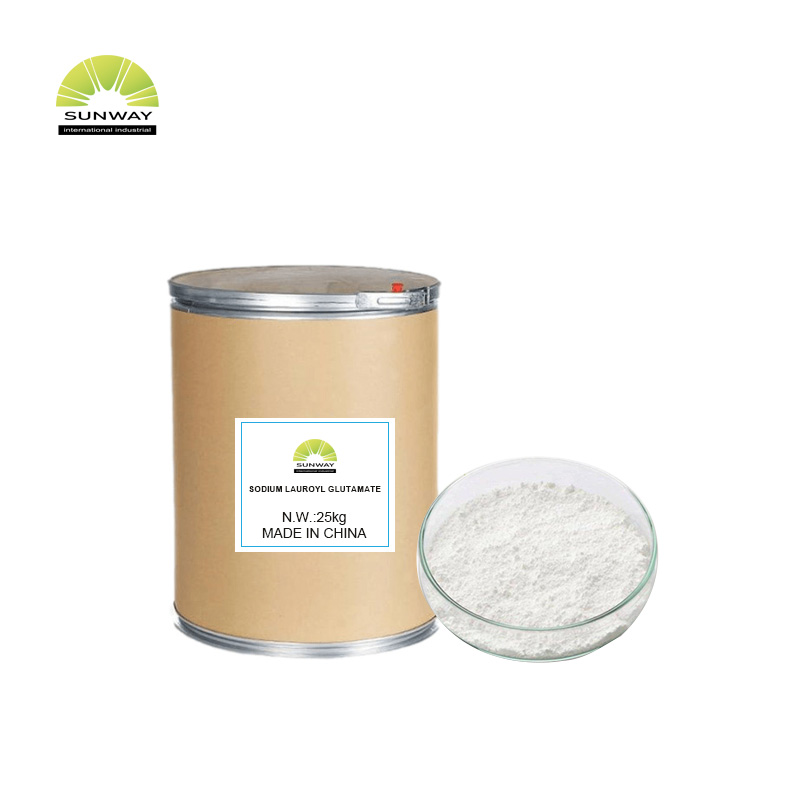 Matière première de haute qualité pour l'approvisionnement en usine : lauroyl glutamate de sodium (CAS 29923-31-7).