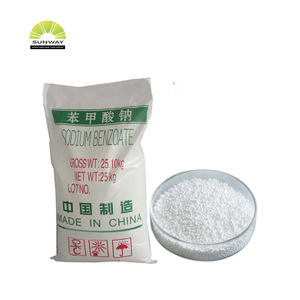 Sunway Fabricant Hot Sale Consevative 99% de poudre granulaire de benzoate de sodium pour détergent